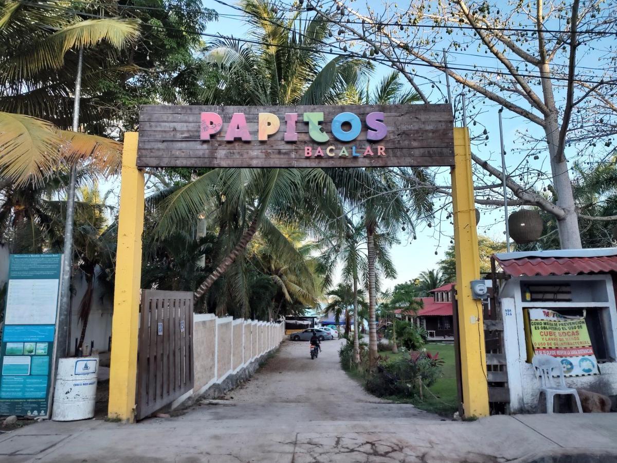 Papitos Bacalar Hotel And Marina Exterior foto